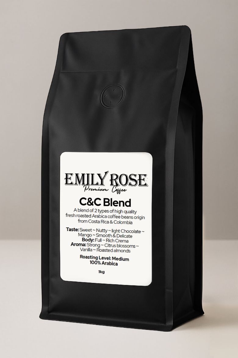 תמונה של קפה קלוי טרי תערובת הבית CC ערביקה 100%