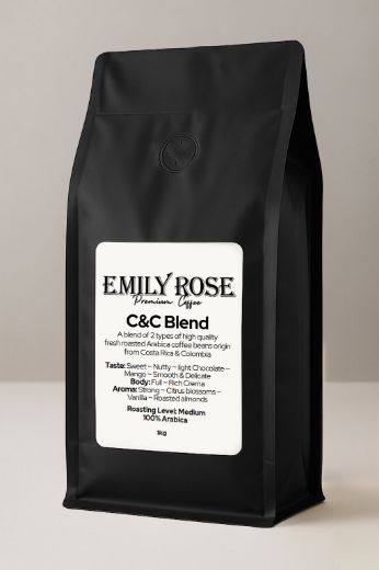 תמונה של קפה קלוי טרי תערובת הבית CC ערביקה 100%